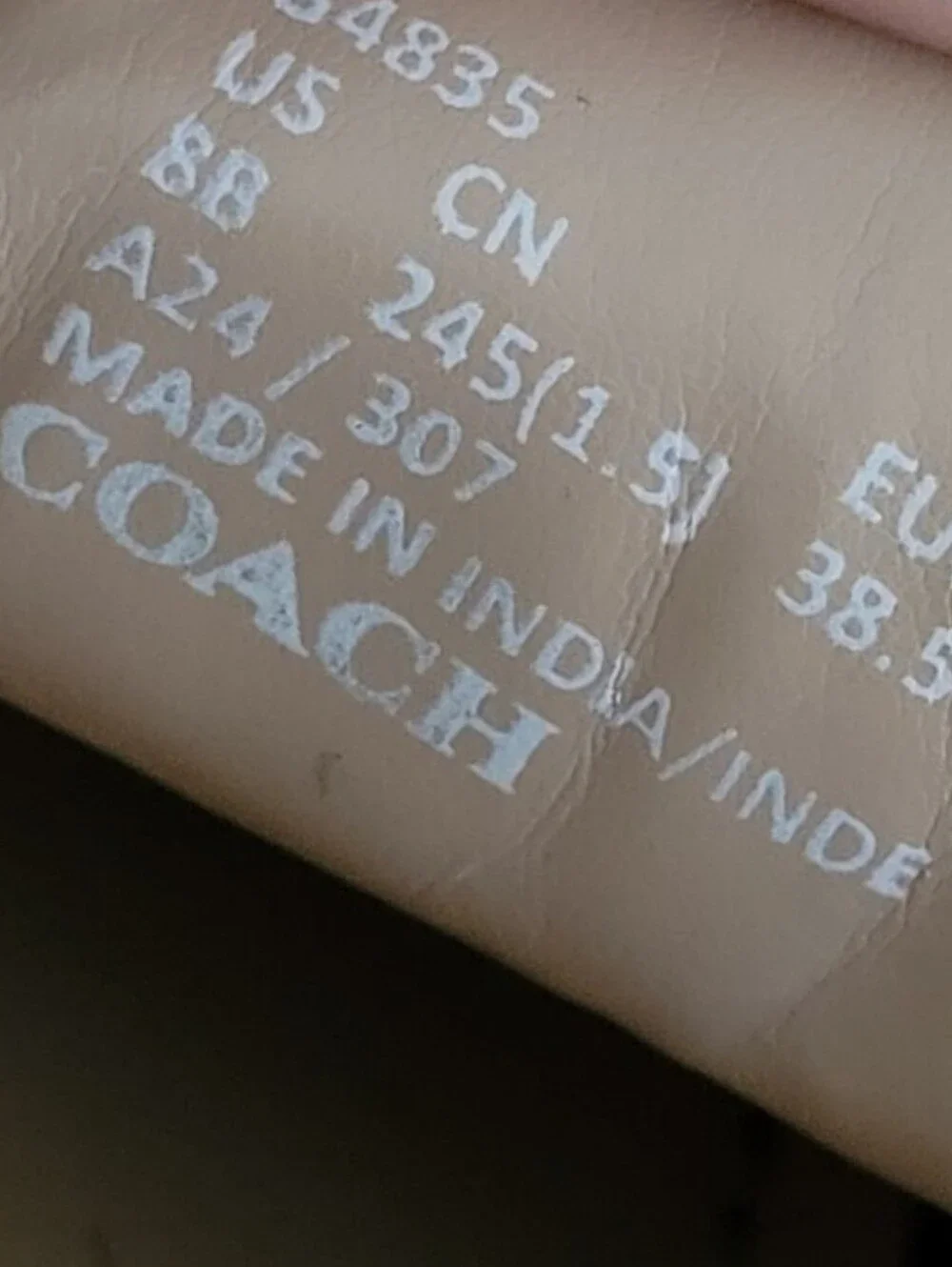 COACH LEATHER MARLEY DRIVER LOAFERS